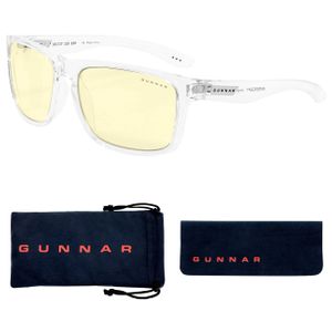 GUNNAR - Intercept Computer Glasses with Blue Light Reduction , Amber Lenses - Crystal Product Image