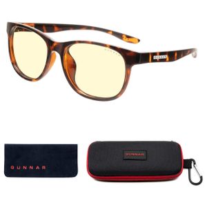 GUNNAR - Rush Computer Glasses with Blue Light Reduction , Amber Lenses - Tortoise Product Image