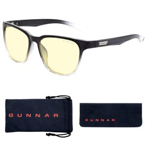 GUNNAR - Berkeley Computer Glasses with Blue Light Reduction , Amber Lenses - Onyx Fade Product Image