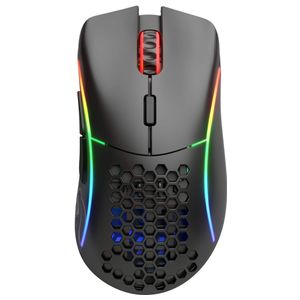 Glorious - Model D Wireless Optical Honeycomb RGB Gaming Mouse - Wireless - Matte Black Product Image
