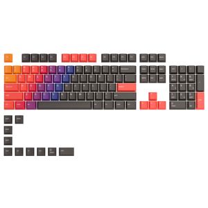 Glorious - GPBT Gradient Universal Keycap Set Compatible with Most 100% 85% 80% TKL 60% Compact 75% Mechanical Keyboards - Celestial Fire Product Image