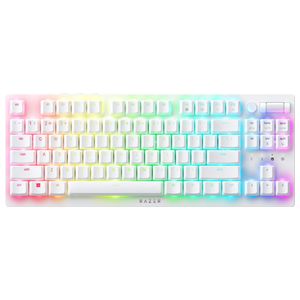 Razer - DeathStalker V2 Pro TKL Wireless Optical Linear Switch Gaming Keyboard with Low-Profile Design - White Product Image
