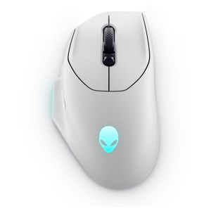 Alienware - AW620M Wireless Optical Gaming Mouse - Wired - Lunar Light Product Image