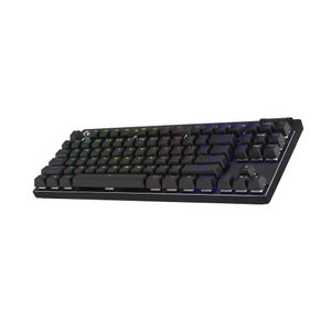 Logitech - PRO X TKL LIGHTSPEED Wireless Mechanical Linear Switch Gaming Keyboard with LIGHTSYNC RGB - Black Product Image