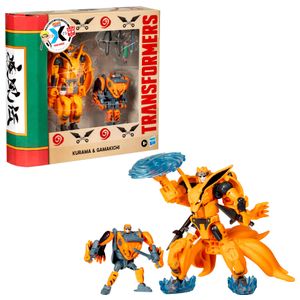 Collaborative Naruto Shippuden x Transformers Kurama and Gamakichi Product Image