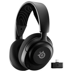 SteelSeries - Arctis Nova 5 Wireless Over-The-Ear Gaming Headset for PC, PS5, and PS4 - Black Product Image