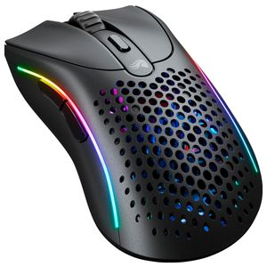 Glorious - Model D 2 Wireless Optical RGB Gaming Mouse with 6 Programmable Buttons - Wireless - Matte Black Product Image