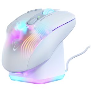 Turtle Beach - Kone XP Air Wireless Optical Gaming Mouse with Charging Dock and AIMO RGB Lighting - Wireless - White Product Image
