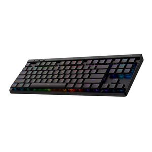 Logitech - G515 LIGHTSPEED TKL Wireless Mechanical Linear (Red) Switch Gaming Keyboard with LIGHTSYNC RGB - Black Product Image