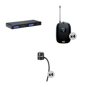 Shure SLXD4QDAN+ Quad-Channel Digital Wireless Rec Product Image