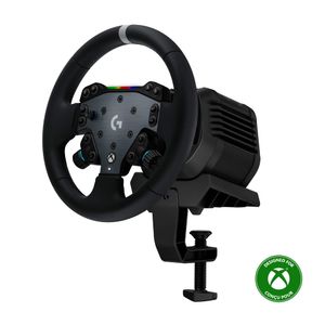 Logitech - RS50 System 3-Piece Sim Racing Steering Wheel Setup - RS50 Wheel base, RS Wheel Hub and RS Round Wheel For Xbox/PC - Black Product Image