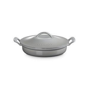 3.25qt Modern Heritage Cast Iron Round Braiser French Gray Product Image