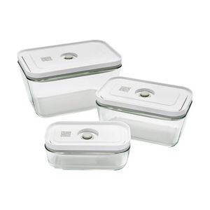 Fresh & Save 3pc Vacuum Glass Container Set Product Image