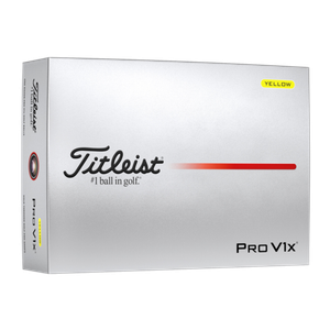 Titleist Pro V1x Golf Balls Yellow Product Image