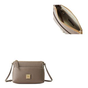 Lucca Leather Ginger Crossbody Product Image