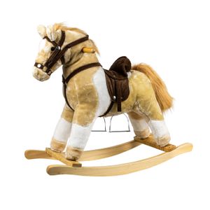 Rocking Horse Beige & White w/Sound Product Image