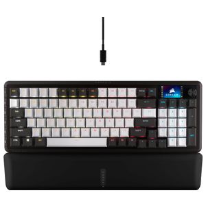 CORSAIR - VANGUARD 96 RGB Wired MLX Quantum Linear Mechanical Switch 96% Gaming Keyboard with FlashTap SOCD - Dual Tone Product Image