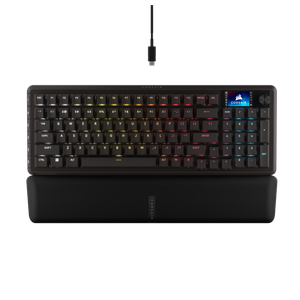 CORSAIR - VANGUARD PRO 96 RGB Wired Magnetic MGX Linear Hall Effect 96% Gaming Keyboard with FlashTap SOCD+Rapid trigger - Black Product Image