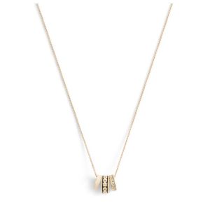 Signature Enamel Rondell Necklace Gold-Tone Product Image
