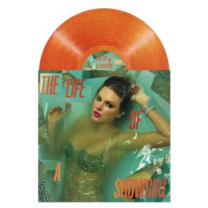 Taylor Swift: Life of a Showgirl [Sweat and Vanilla Perfume Portofino Orange Glitter Vinyl] [LP] - VINYL Product Image