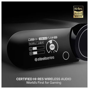 SteelSeries - Arctis Nova Elite Wireless Multi Gaming Headset for PC,PS5, Xbox one and Series S/X, Switch, Switch 2 - Black Product Image