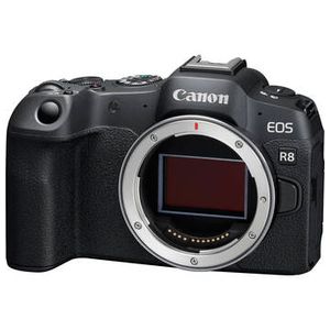 Canon EOS R8 Mirrorless Camera with Cropping Guide Product Image
