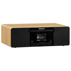 Sangean WR-60 Wooden Cabinet Radio with AM/FM CD A Product Image