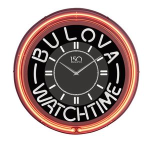 Watch Time Neon Tube Wall Clock Product Image