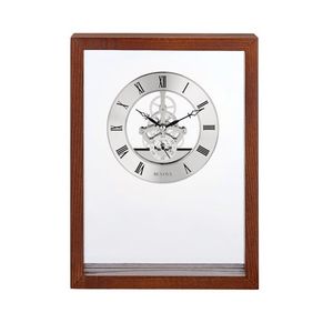 The Engraver Ash Wood Wall/Table Clock Product Image