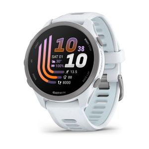 Forerunner 170 Music, GPS, WiFi, Whitestone/Cloud Blue Product Image