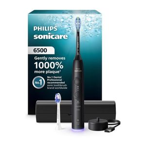 Series 6500 Electric Rechargeable Toothbrush Black Product Image