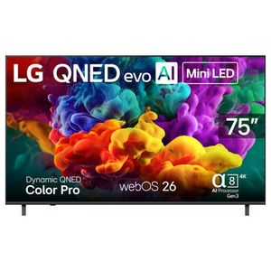 LG QNED84B QNED evo AI 75 4K HDR Smart Mini-LED TV Product Image