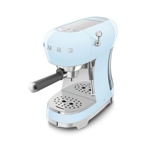 Retro Manual Espresso Machine w/ Steam Wand Pastel Blue Product Image