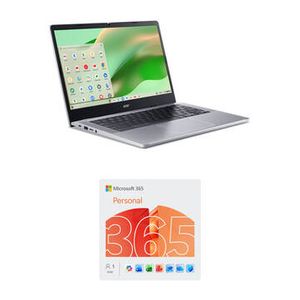Acer CHROMEBOOK 314/N100/4GB/128GB/SLV/M365 Product Image