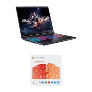 Acer 16 Nitro V 16S Gaming Laptop and Microsoft 36 Product Image
