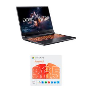Acer 16 Nitro V Gaming Laptop and Microsoft 365 Pe Product Image