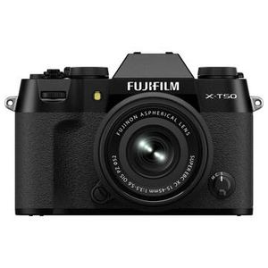 FUJIFILM X-T50 Mirrorless Camera with XC 15-45mm f Product Image