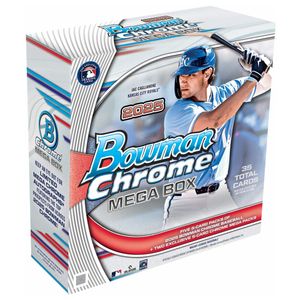 Topps - 2025 Bowman Chrome Baseball Mega Box Product Image