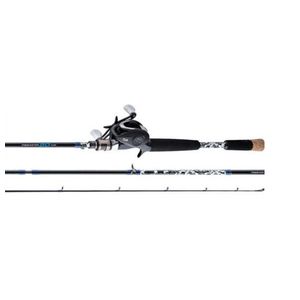 ProCaster Low Profile Baitcast Combo 80 Reel 2pc 6ft 6in Rod Product Image