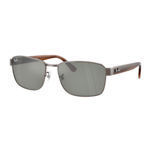 Ray-Ban RB3750 Sunglasses Polished Copper/Green Solid Color Mirror Green Solid Color Mirror Polished Copper Product Image