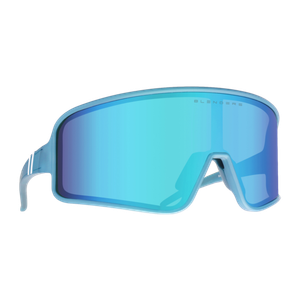 Blenders Eclipse Rainwalker Sunglasses Satin Metallic Blue/Polarized Blue Polarized Blue Satin Metallic Blue Product Image