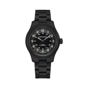 Hamilton Khaki Field Titanium Auto Black Watch Product Image