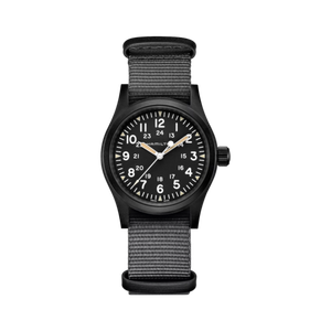 Hamilton Khaki Field Mechanical Black Textile Strap Watch Product Image