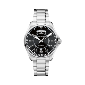Hamilton Khaki Aviation Pilot Day Date Auto Stainless Steel Watch Product Image