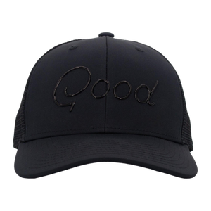 Good Good Golf Fade Trucker Hat Black Product Image