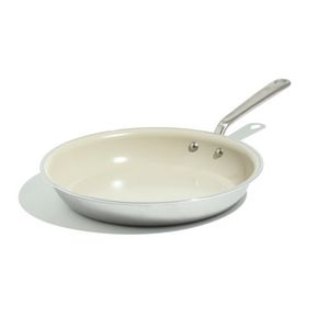 12" CeramiClad 2.0 Non Stick Frying Pan, Sand w/ Stainless Handle Product Image