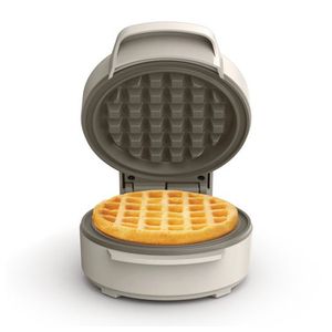 Snack & Store Mini Waffle Maker, Oatmilk Product Image