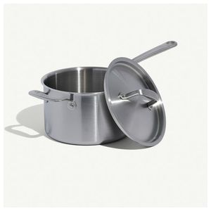 4qt Stainless Clad Saucepan w/ Lid, Stainless Handle Product Image
