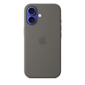 iPhone 16 Silicone Case with MagSafe - Stone Gray Product Image