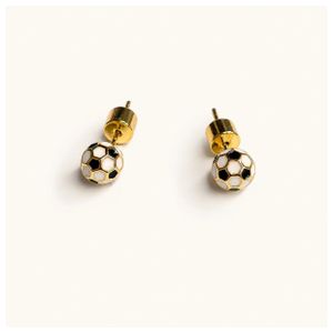 Soccer Ball Stud Earrings Product Image
